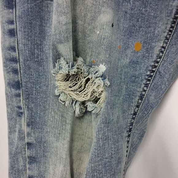 EVOLUTION IN DESIGN MEN DENIM DISTRESSED JEANS FTL-05-100 - Picture 8 of 8